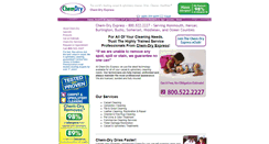 Desktop Screenshot of chemdryexpressnj.com